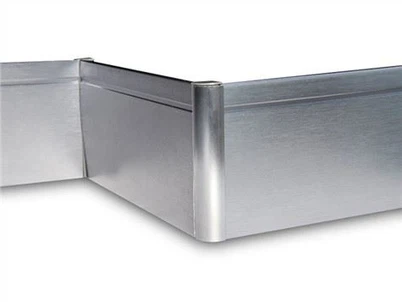 Aluminium plint plint