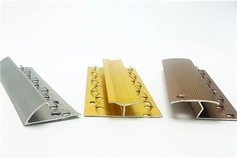 Aluminium tapijt sluitstrip