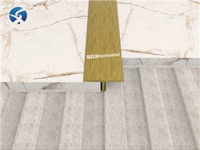 T Vorm Messing Metalen Strips