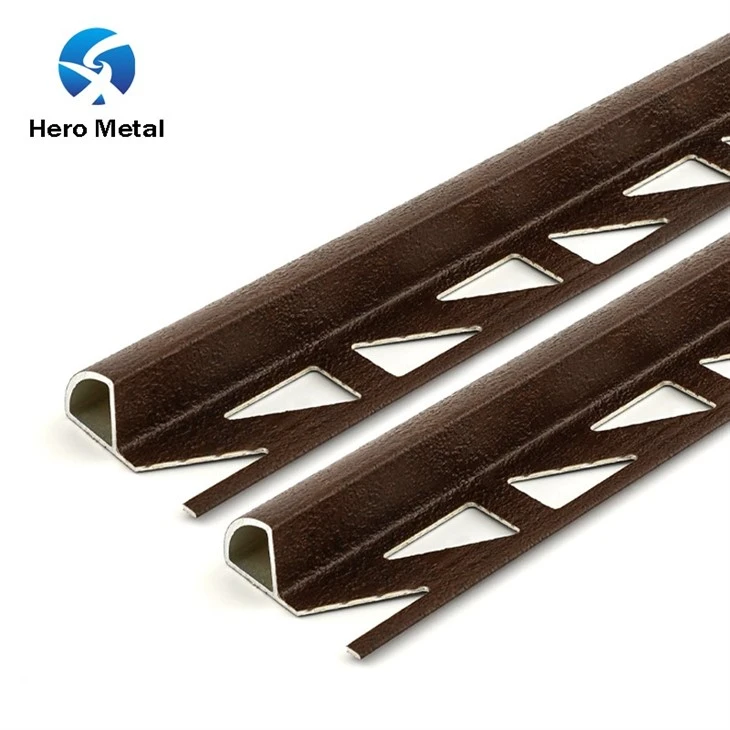 rounded corner edge tile trim