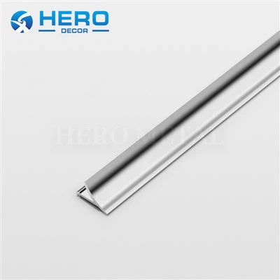 Aluminium binnenhoekvormstrip